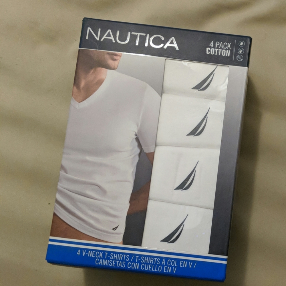 4 v-neck t-shirts